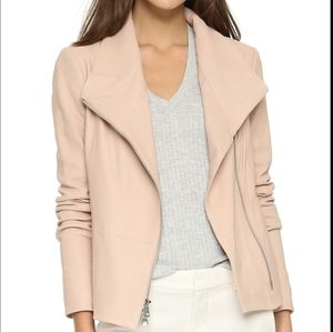 Vince Leather jacket blush